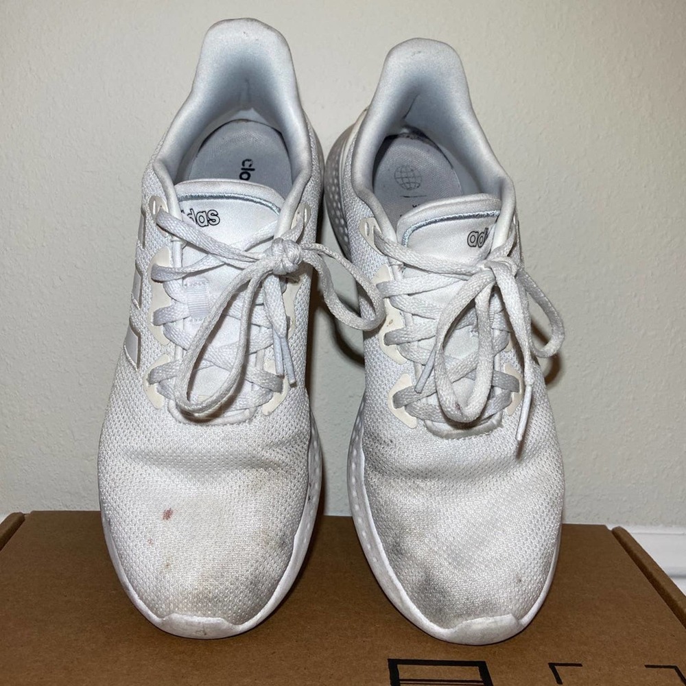 Used/Worn Womens Adidas Cloudfoam Comfort Shoes Size 7.5